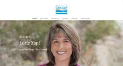 Desktop Screenshot of loriezapf.com